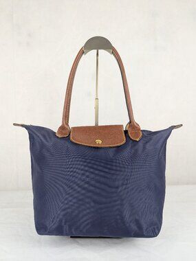 Preloved Longchamp Le Pliage Tote Nylon Bag Purple – Authentic – Quick Dispatch